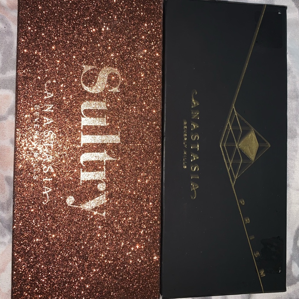 Anastasia prism & sultry eyeshadow palletes